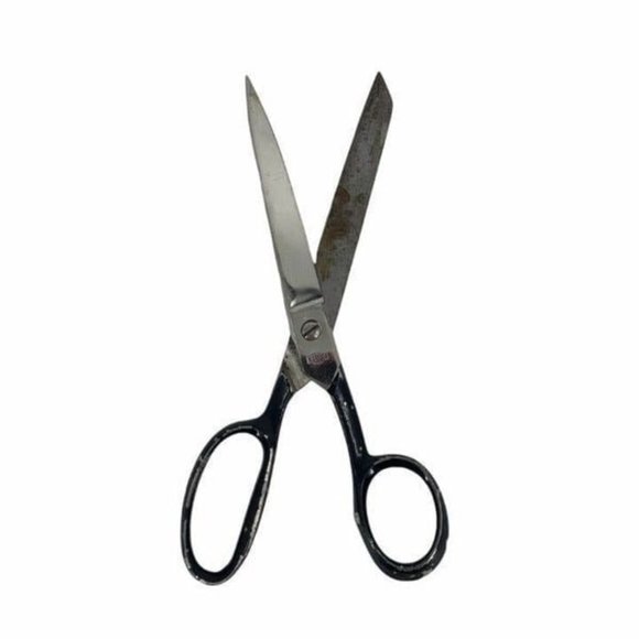 Lifedge 9” Sewing Scissors 6780 Forged Steel Italy Vintage Craft Collector - Picture 2 of 5